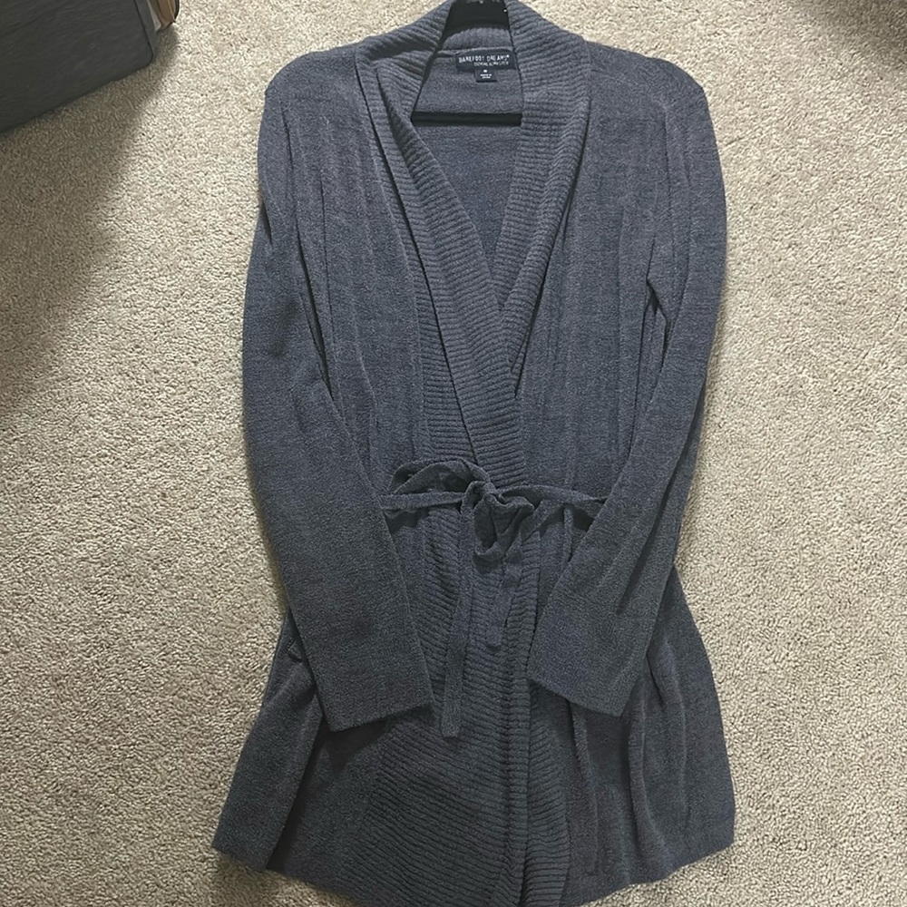 Barefoot Dreams Cozychic Ultra Lite Tie Cardigan